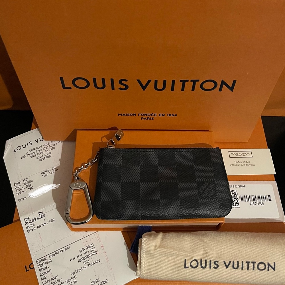 Louis Vuitton Pochette CLE Key Pouch